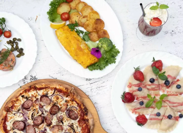 W restauracji możecie zjeść smaczne posiłki z karty