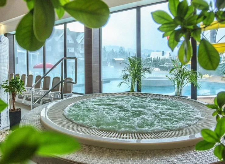 W Termach Szaflary nie mogło zabraknąć jacuzzi