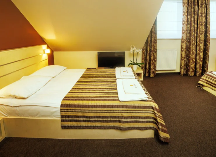 Pokoje 2-osobowe są wygodne