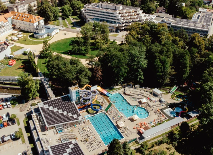 Galanda Apartments Turčianske Teplice znajdują się w centrum uzdrowiska
