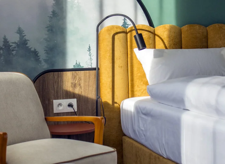  Okna wszystkich pokoi są skierowane ku górom