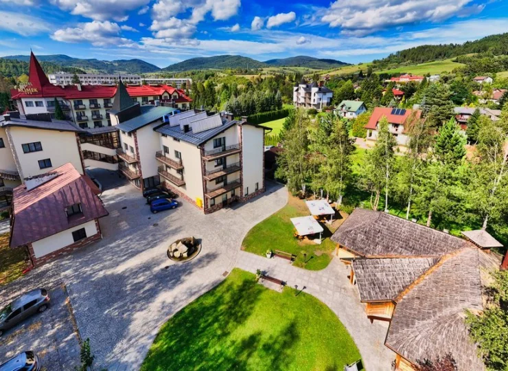 3* hotel w Muszynie, w zielonym otoczeniu