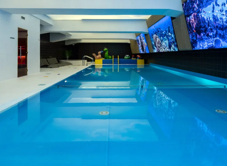 Holiday Park & Resort w Pobierowo posiada baseny zewnętrzne i wewnętrzne
