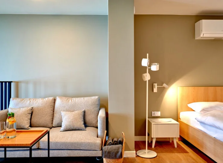 Część wypoczynkowa na antresoli