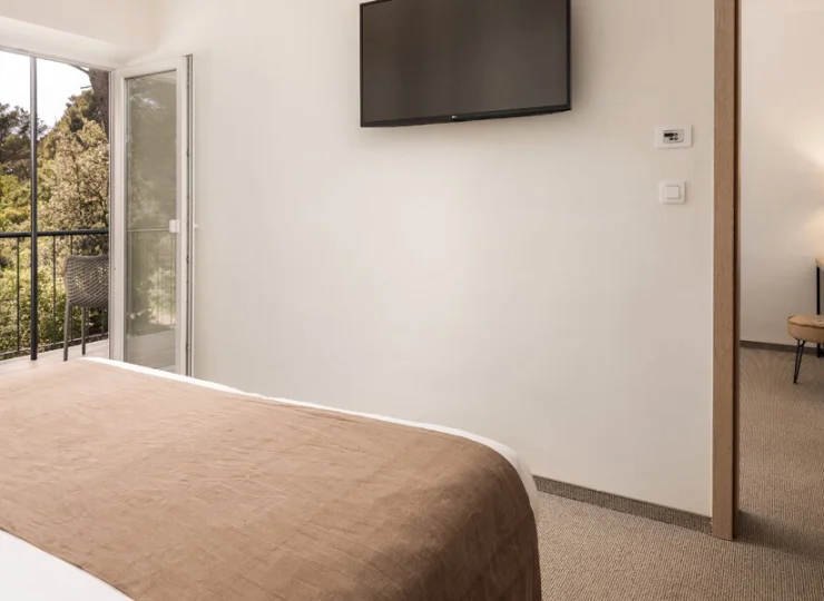 Sypialnia apartamentu superior