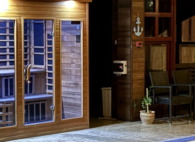 Są także dwie sauny