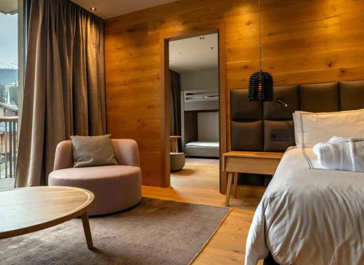Dla rodzin z dziećmi szczególnie atrakcyjny jest pokój 2+2 Swiss Select Room