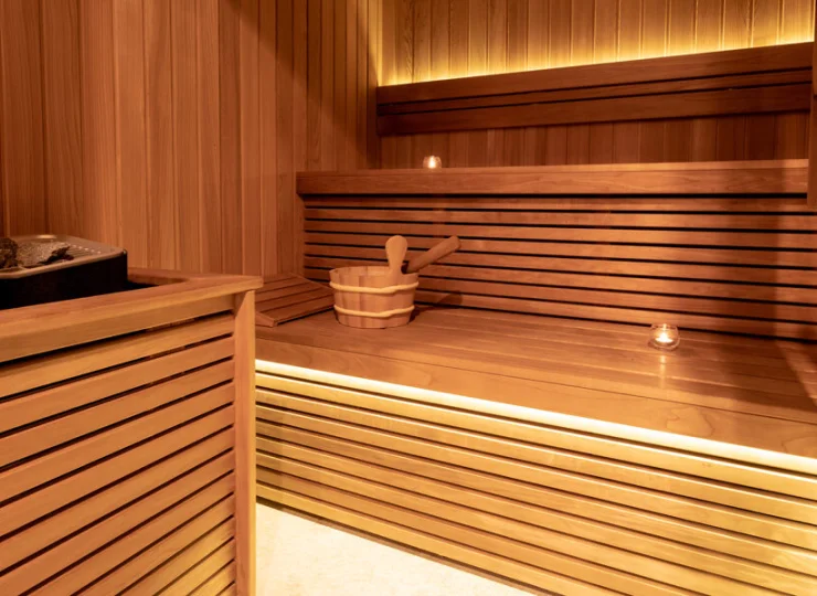 W hotelu jest sauna fińska i łaźnia parowa