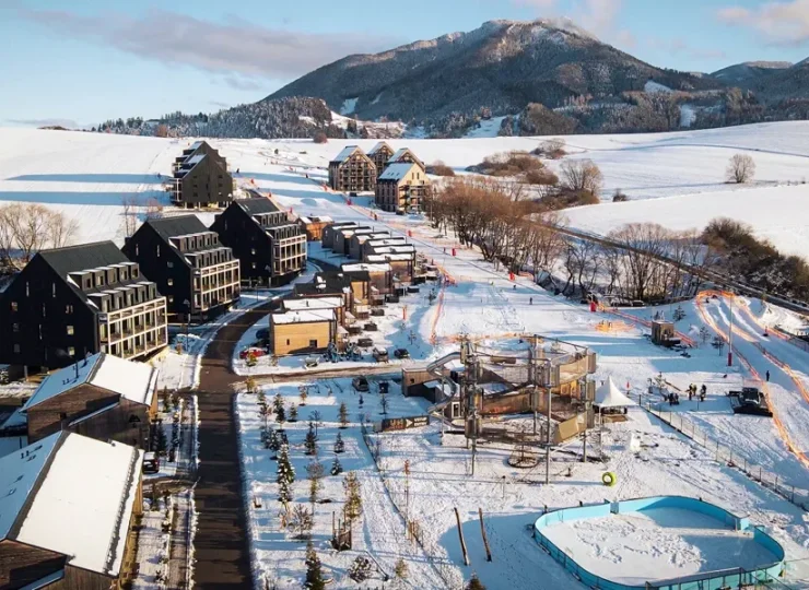 Demanova Rezort posiada znakomity Ski Center Demänová