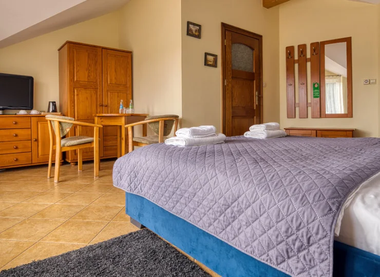 Na gości czeka też wifi i TV