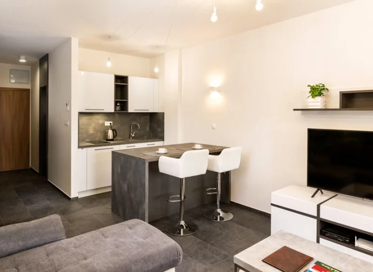 Każdy apartament jest inaczej urządzony
