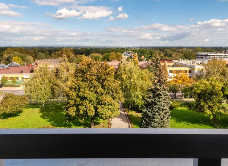 Każdy pokój ma balkon