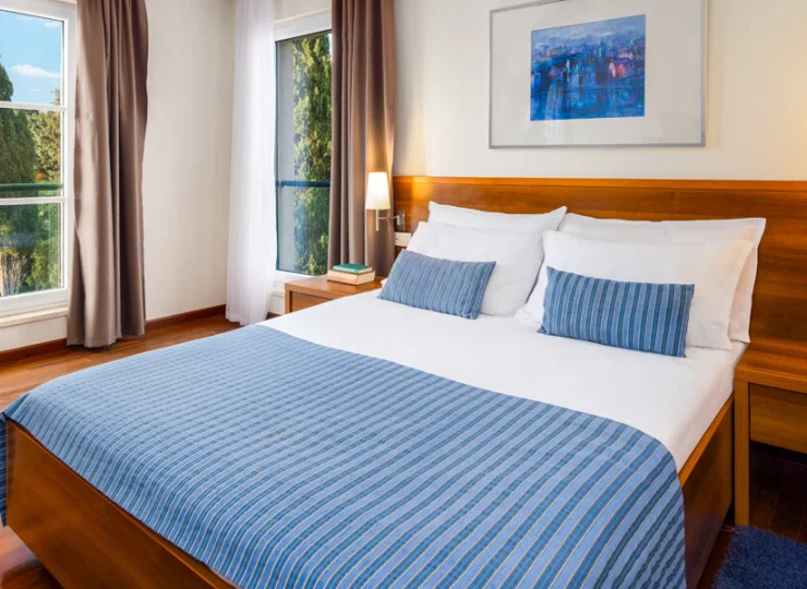 Część sypialna pokoju premium suite 2+2