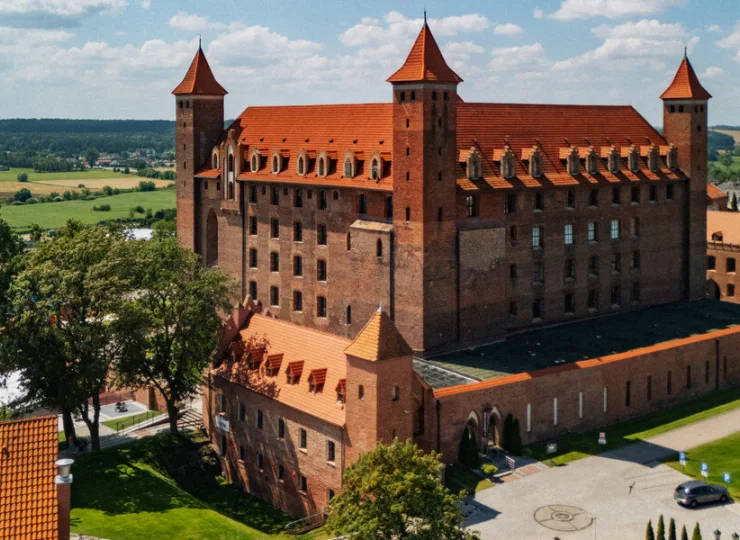 Zamek Gniew został zbudowany na przełomie XIII i XIV w.