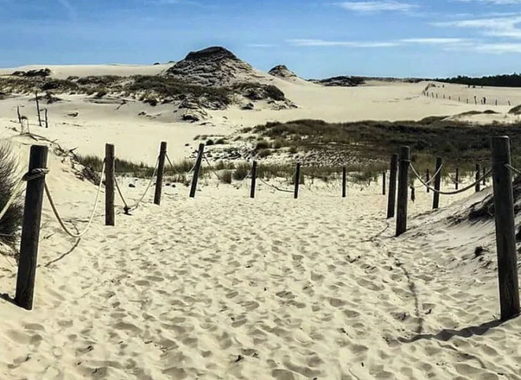 Spacer przez wydmy jest ekscytujący i nieporównywalny z niczym innym