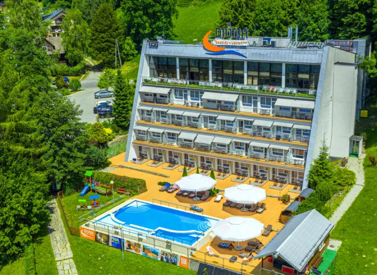 Diuna Beskidy Ustroń to hotel z basenami w Ustroniu
