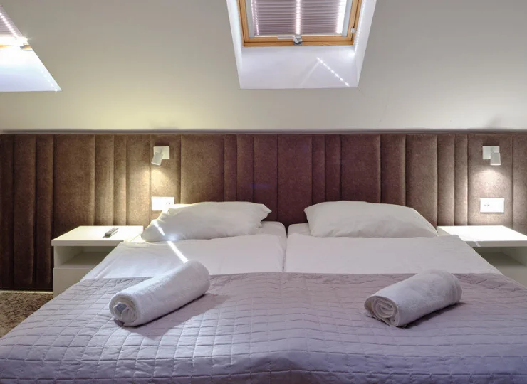 Pokój Maisonette Comfort jest dwupoziomowy