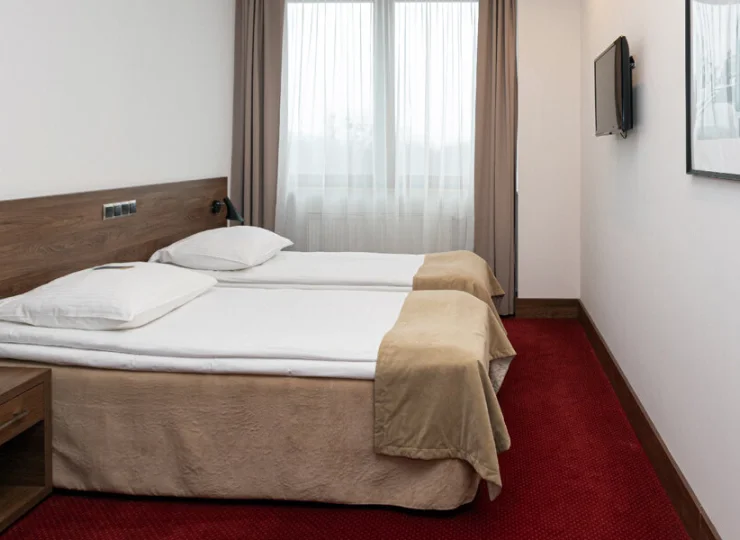 W hotelu znajdują się także pokoje typu standard