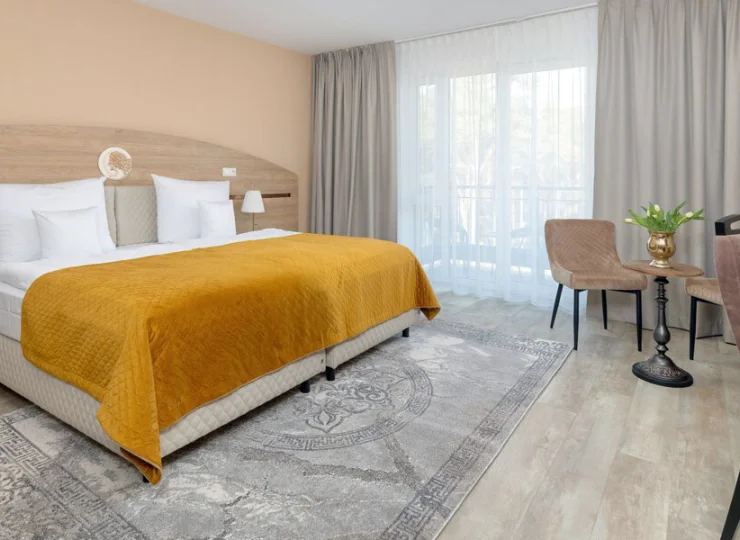 Pokoje superior są najbardziej przestronne