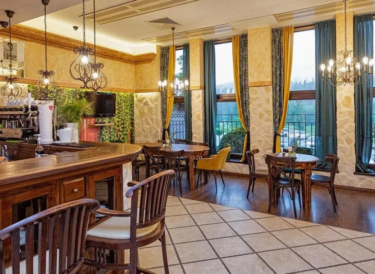W Termach Szaflary są 2 restauracje. Na zdjęciu: Pasta la Vista