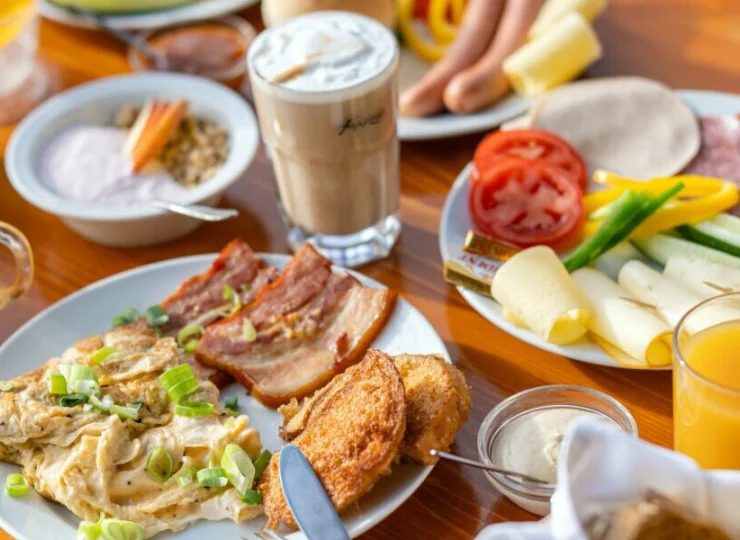 Goście mogą tutaj łatwo skomponować swoje ulubione śniadanie