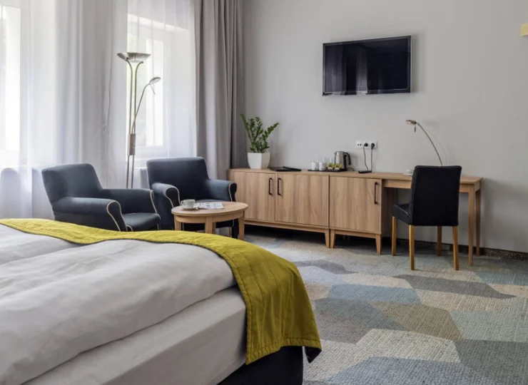 Na gości czekają tu wygodne pokoje