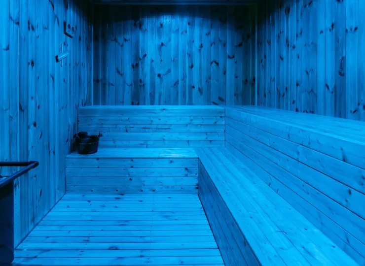 W strefie wellness jest też sauna fińska