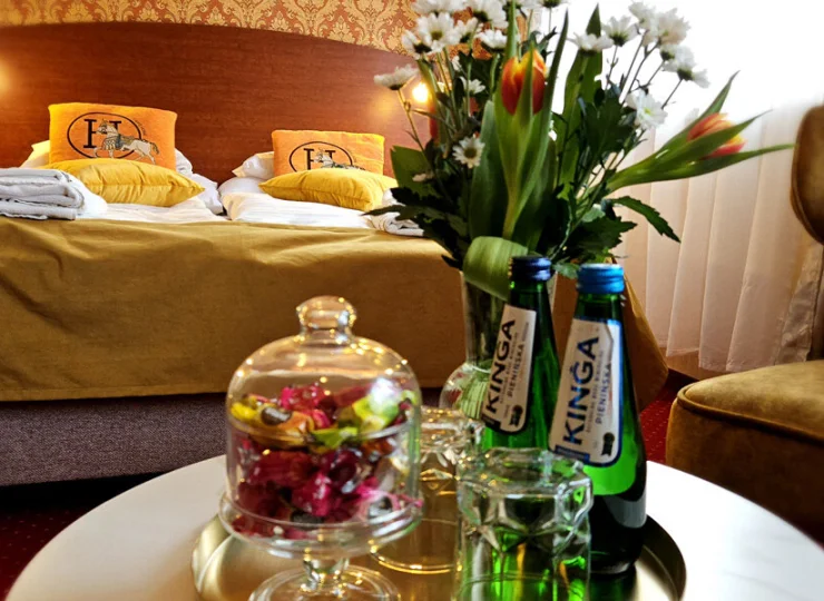 Atmosfera panująca w hotelu Galicja wyczuwalna jest w każdym z pokoi
