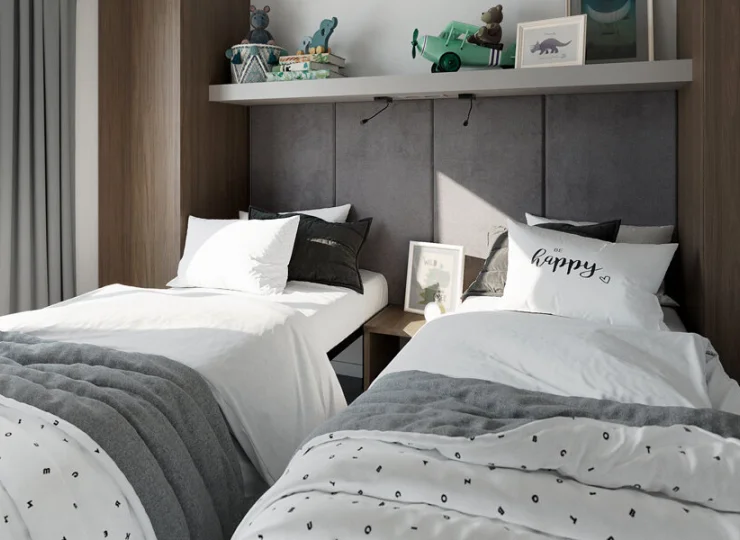 Domek luxury z prywatnym basenem ma widok na morze