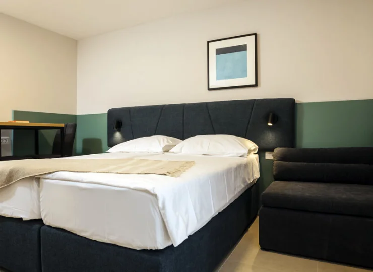 Sypialnia w superior bungalow 2+1