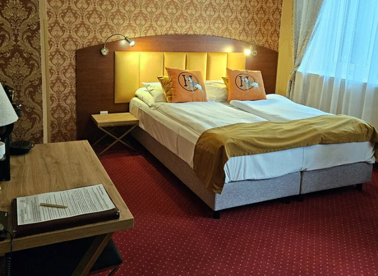 Atmosfera panująca w hotelu Galicja wyczuwalna jest w każdym z pokoi