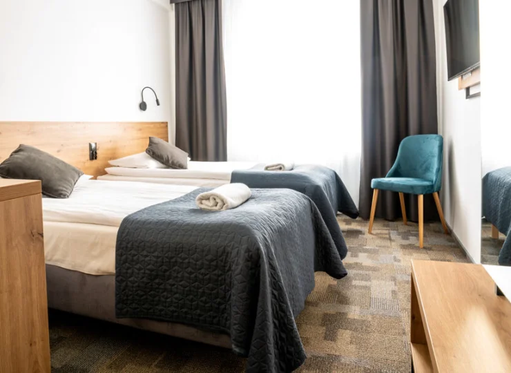 Hotel Ukiel Wellness & SPA przygotował wygodne pokoje