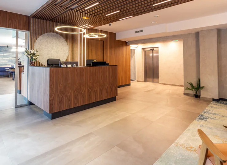 Resort Mariner posiada własną recepcję