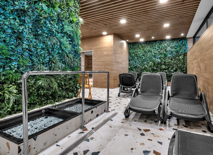 W hotelu relaksowi służy strefa wellness