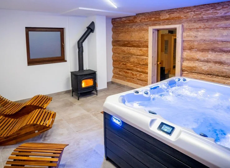 Resort ma 2 strefy wellness: zewnętrzną i wewnętrzną