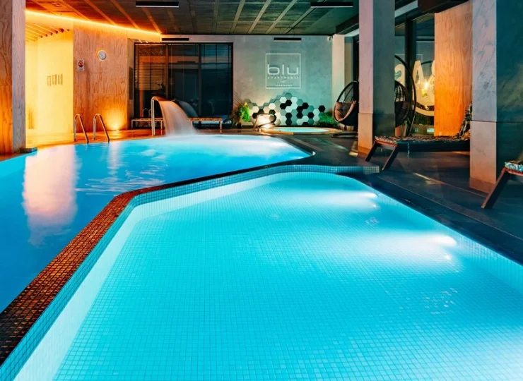 Blu Apartments to aparthotel z wewnętrzną strefą wellness