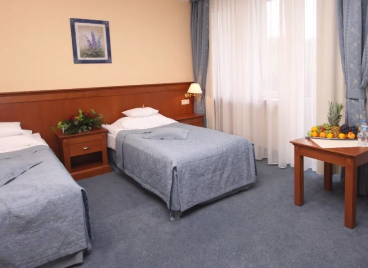 Pokoje Standard są klasycznie urządzone i wyposażone