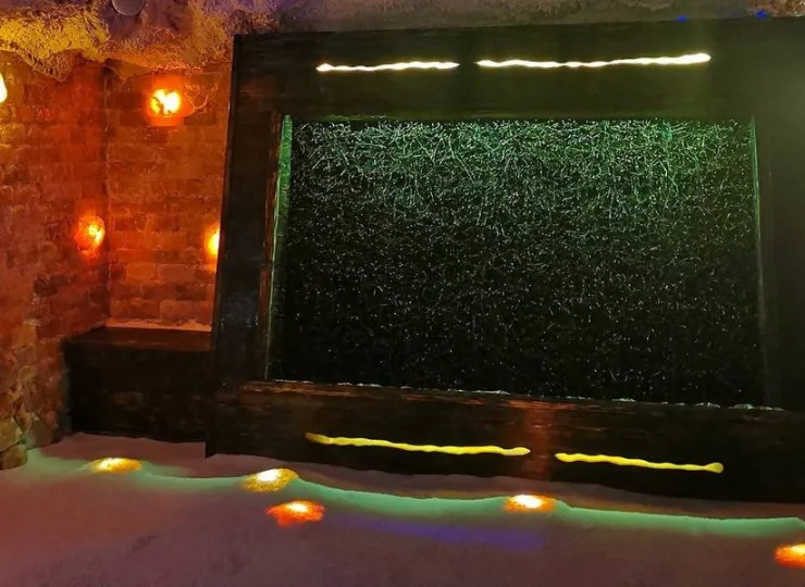 Goście mogą korzystać z tężni solankowej