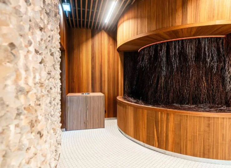 W strefie wellness jest tężnia solankowa