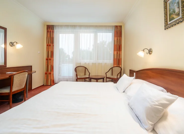 Wiele pokojów posiada balkon