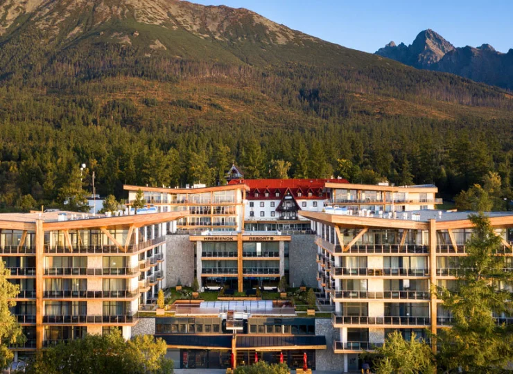 Hrebienok Resort **** to idealne miejsce na relaks na wysokości 1025 m n.p.m.
