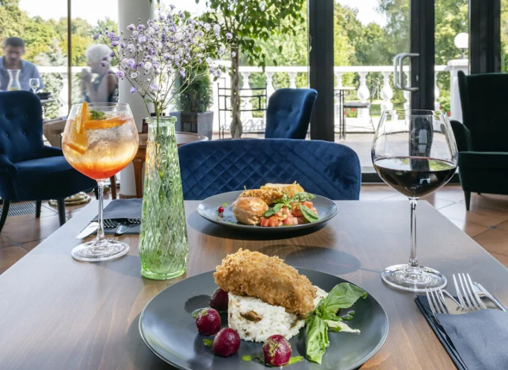 Restauracja Hotelu Europa Royale to przytulne miejsce