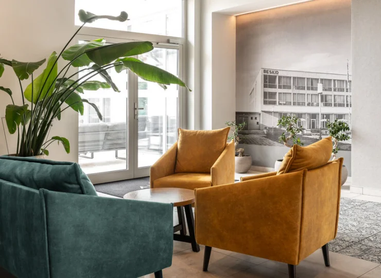 W eleganckich wnętrzach można odpocząć na zupełnie innym poziomie