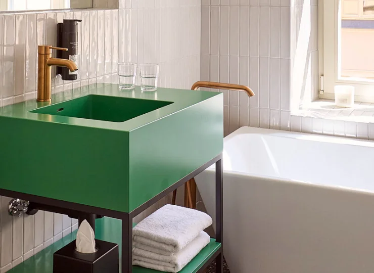 Łazienka z wanną pokoju 2+1 Double De Luxe