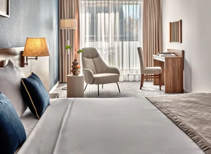 Wszystkie wnętrza są klimatyzowane