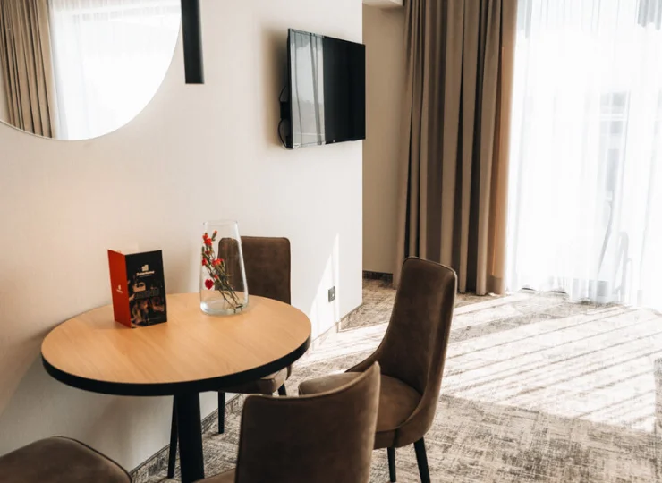 W Executive Suite jest też osobna sypialnia