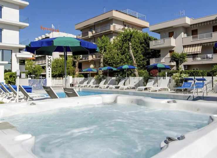 Goście mogą korzystać ze strefy wellness w Piscina Residence Village