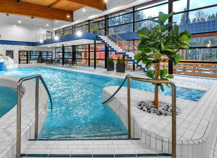 Resort Spindl posiada atrakcyjny park wodny