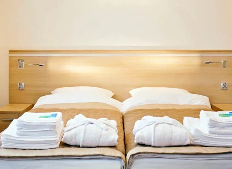 Pokoje są wygodne i świetnie zlokalizowane