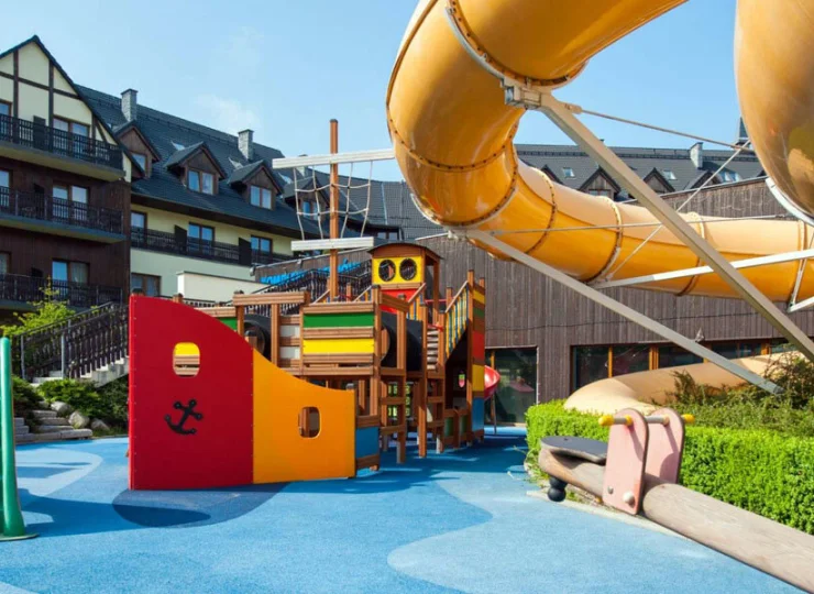 Sandra SPA z aquaparkiem ma wiele atrakcji dla dzieci